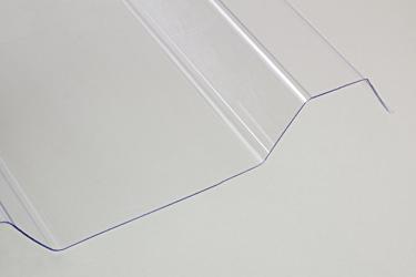 Polycarbonat Lichtplatten 1mm Trapezprofil 35/207 glasklar 