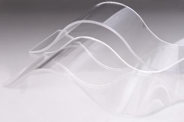 Acryl Welle 177/51 "P5" glatt klar 3 mm 