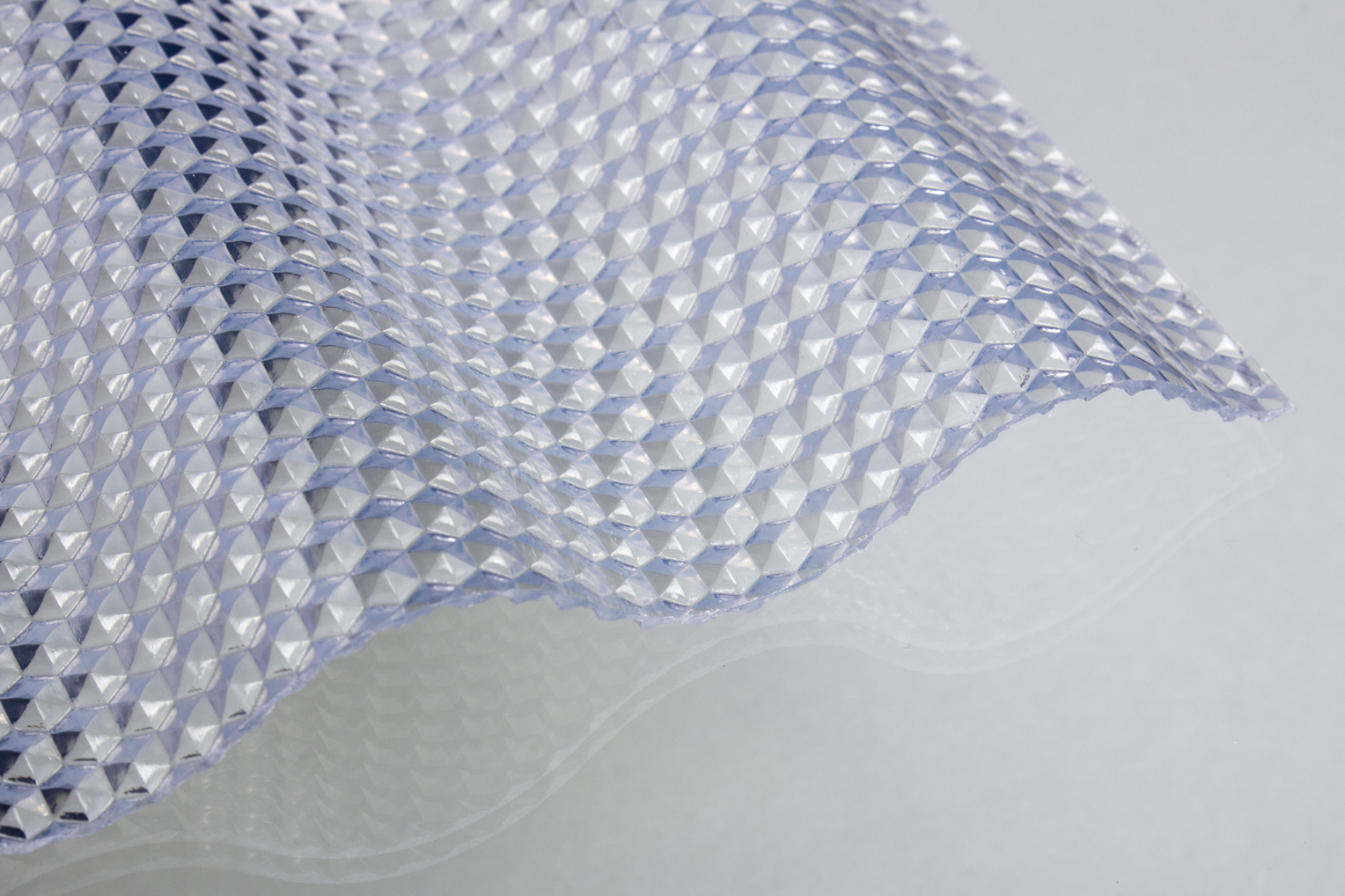 Lichtplatten PVC 76/18 Wellprofil 2,5mm Wabe 